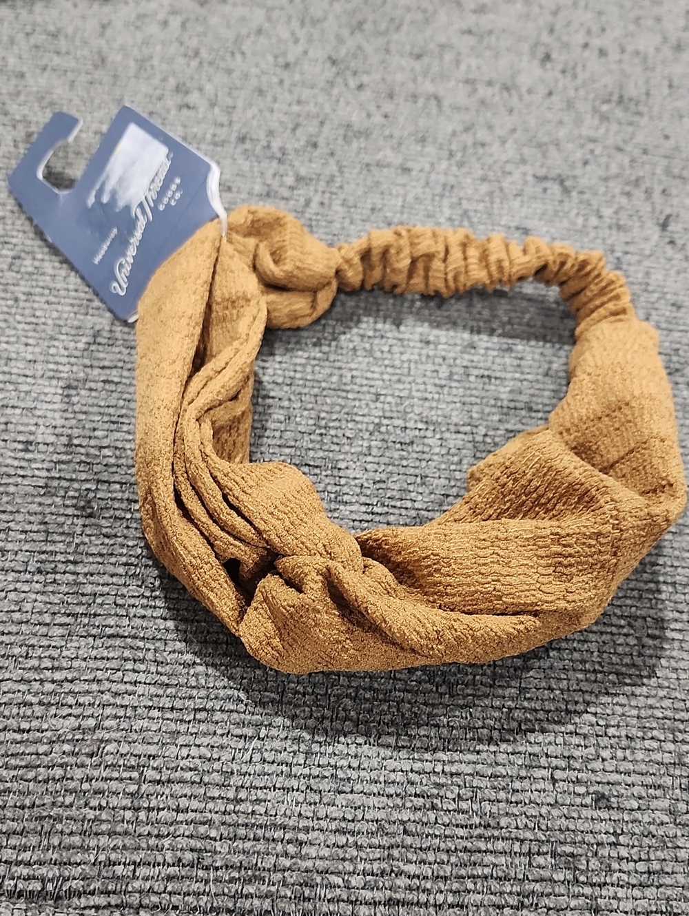 Women’s Knotted Fabric Headband - Tan